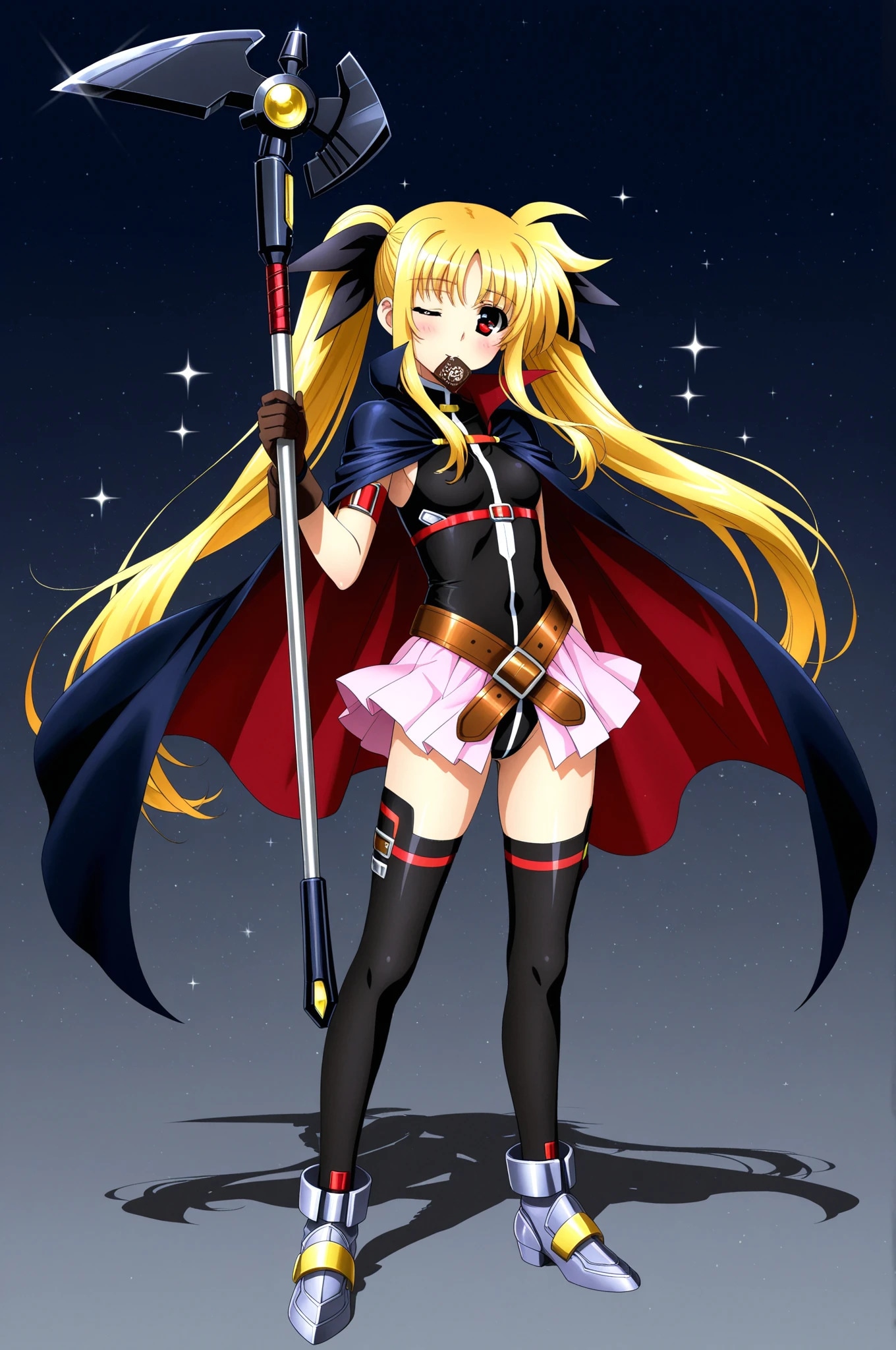 フェイト➡　このポーズ少し恥ずかしいんですよ | の人気AIイラスト・グラビア