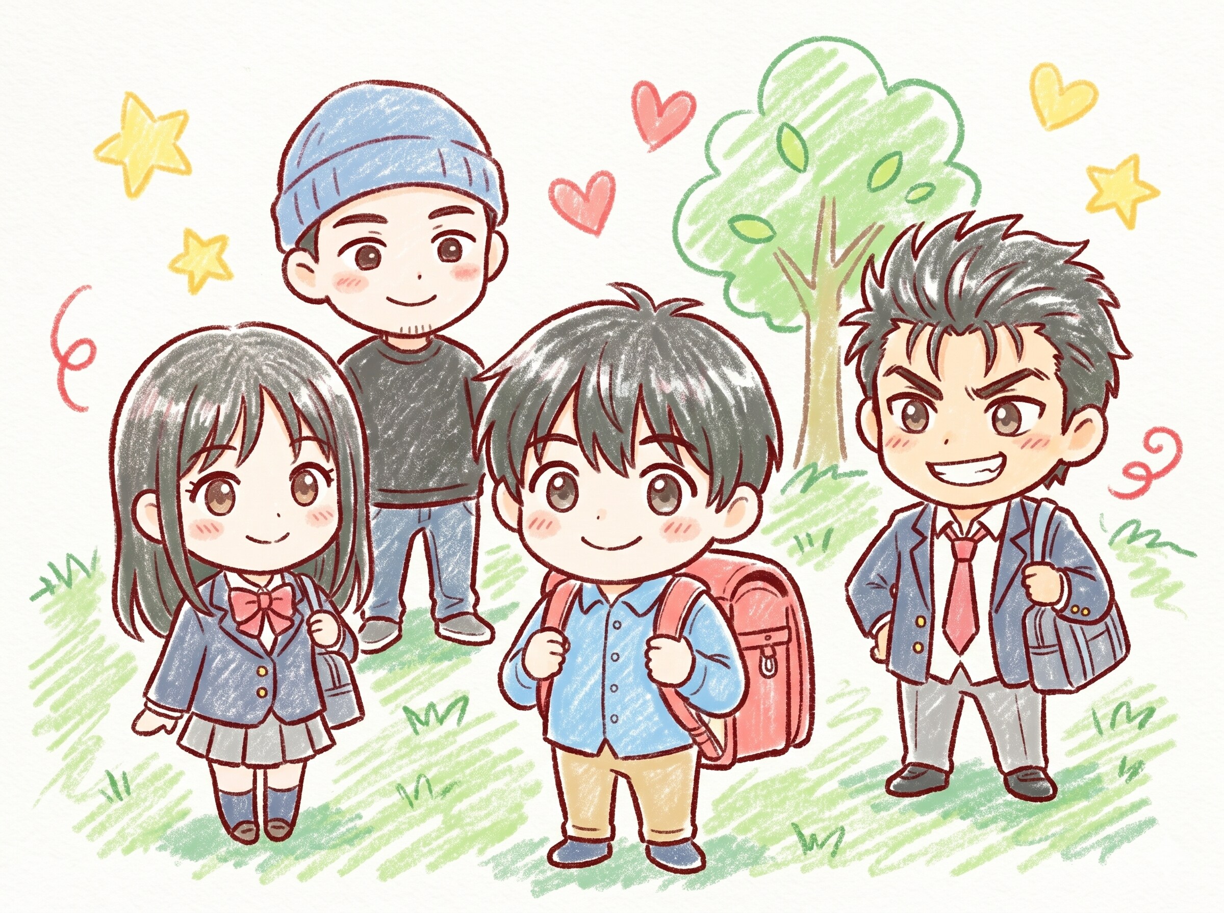 4人組 149 | の人気AIイラスト・グラビア