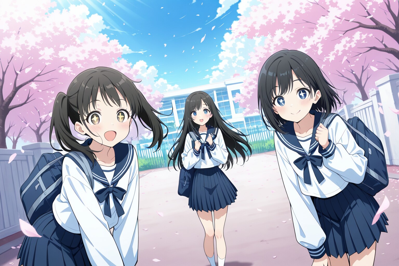 仲良し3人組の門出
