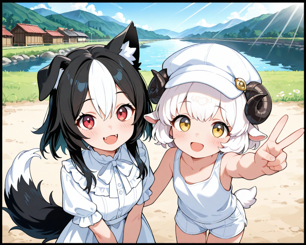 幼馴染と遊んだ夏休み♡