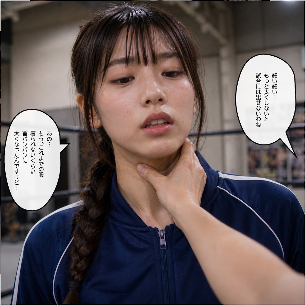 沙原美沙は首が細い