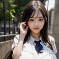 「ぱふぱふの森」JKアルバムより／制服少女のひとやすみ 4枚目