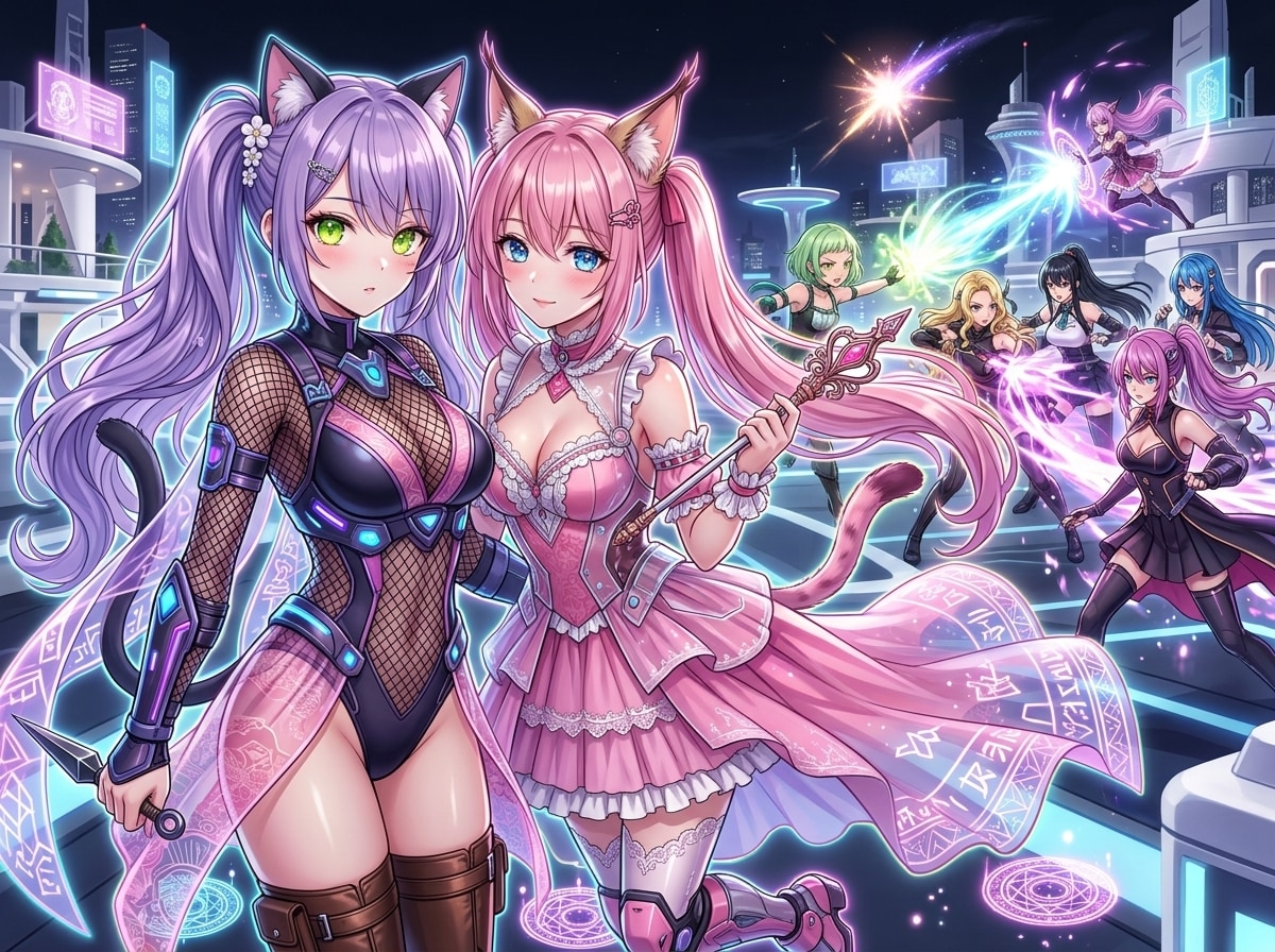 LILACにゃん。ECHIDNAにゃん