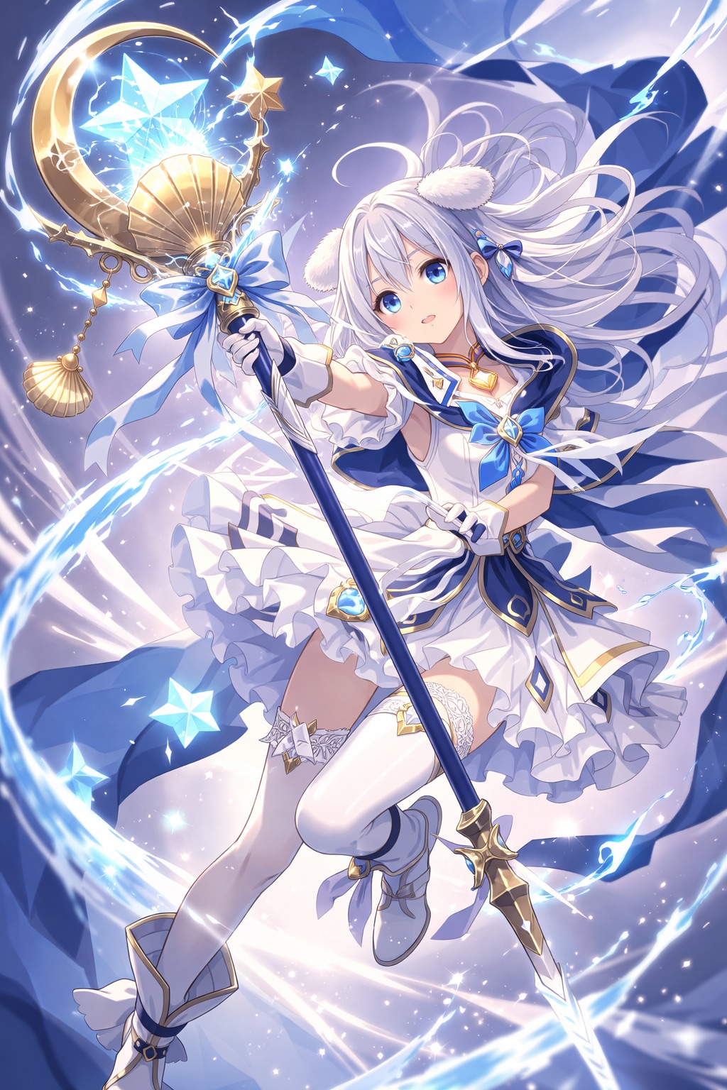 星の力をまとったホタテちゃん