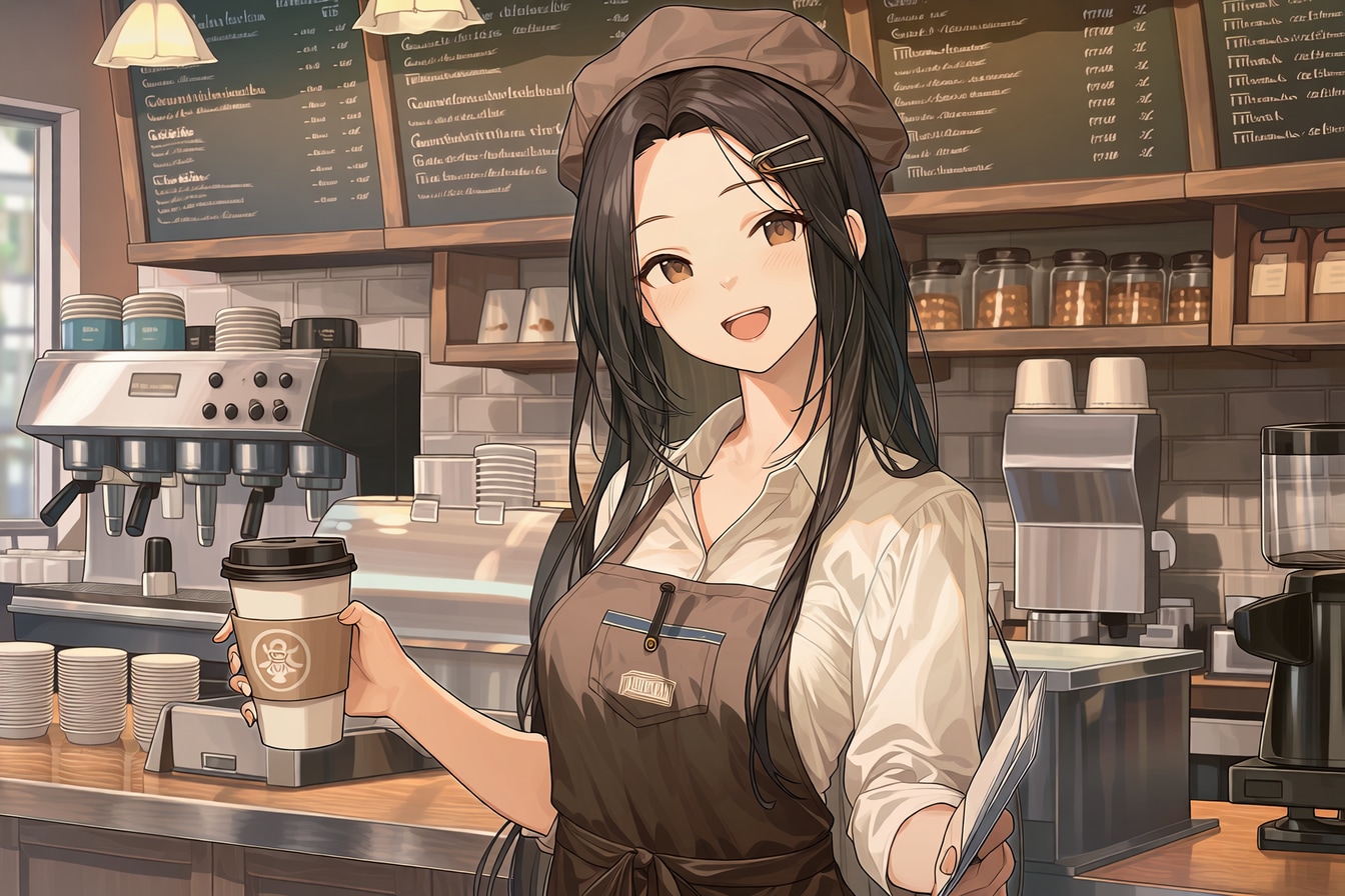 カフェのお姉さん☕✨171
