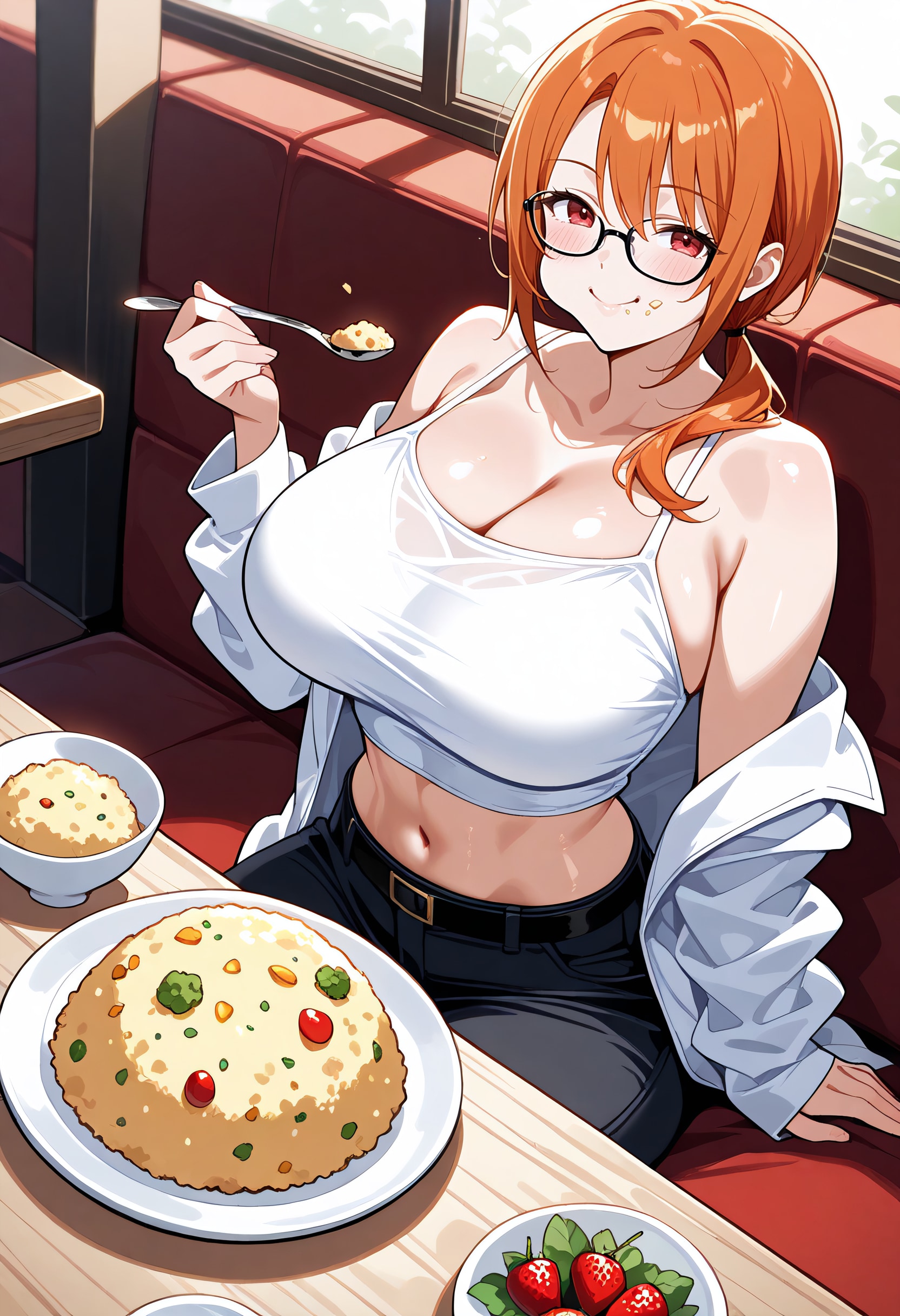 【今日の腹筋】夢中で頬張る幸せ