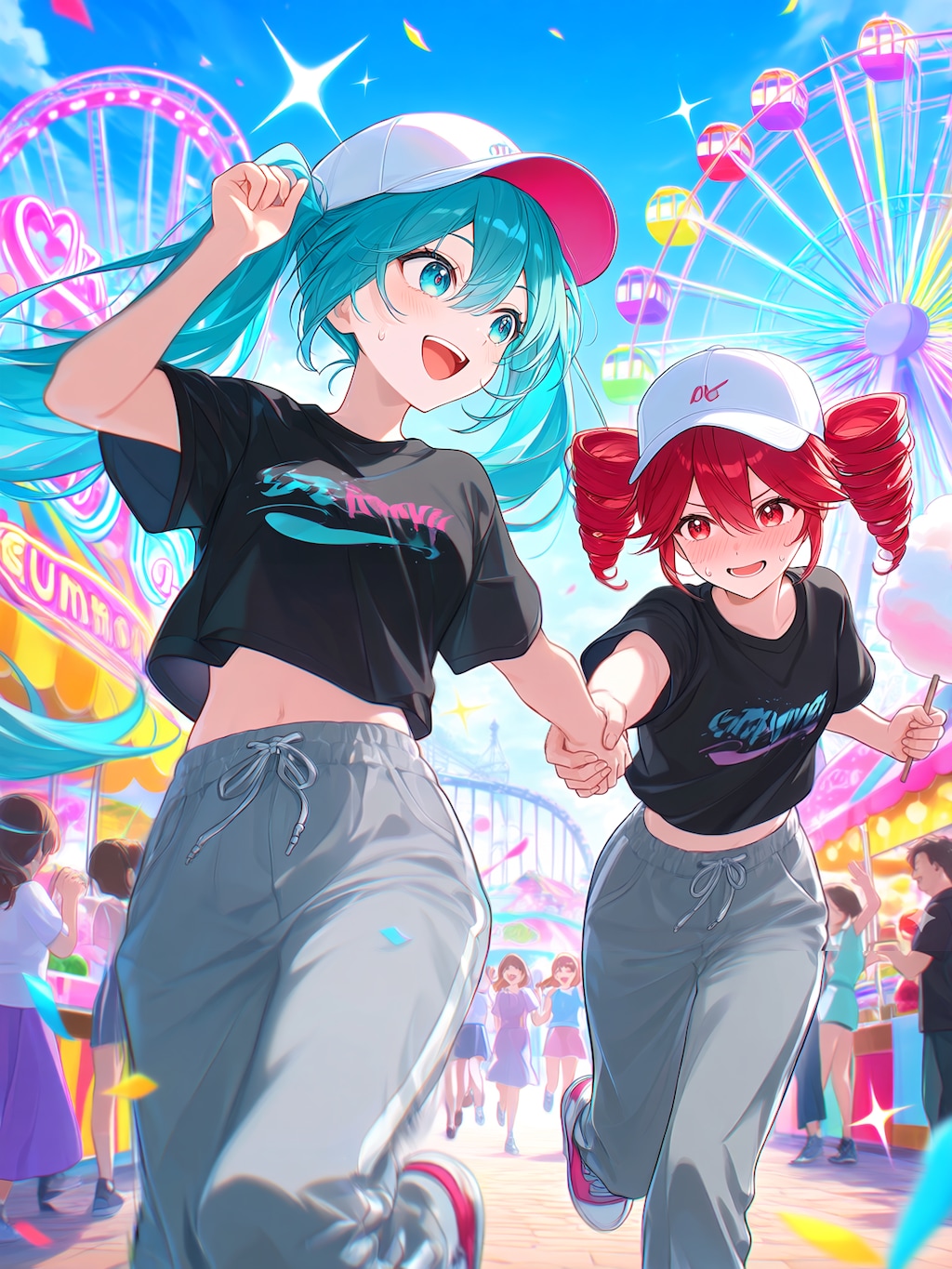 ミクテト遊園地デート