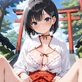 巫女さんの秘密 9枚目