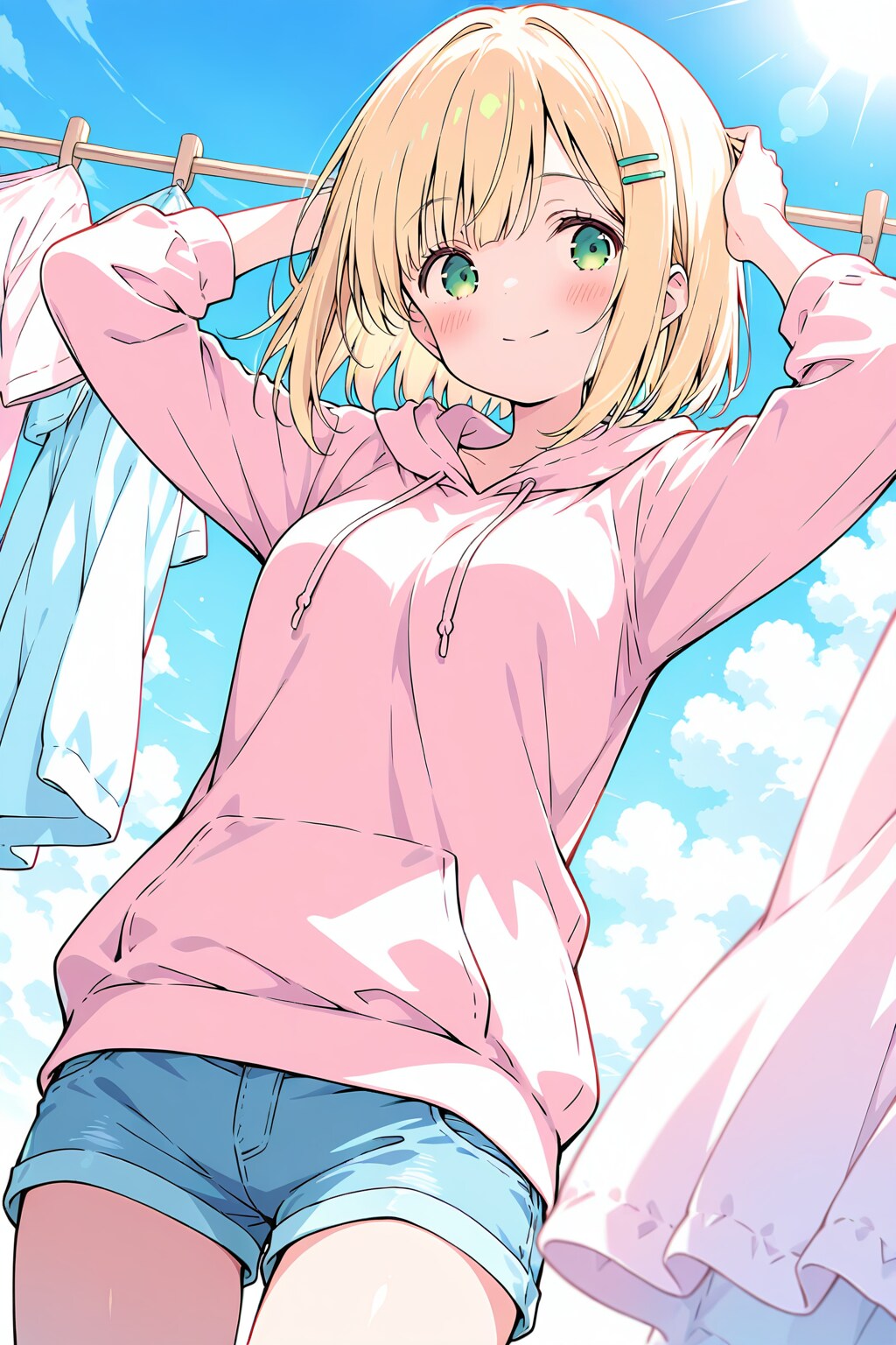 お洗濯千鶴ちゃん