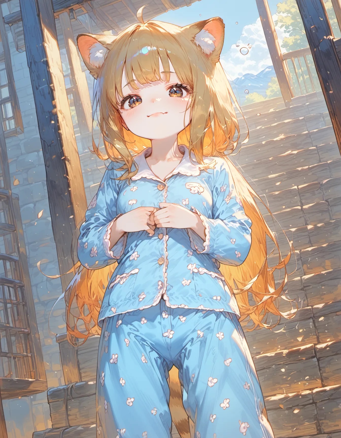 A Pajama Morning Full of Courage