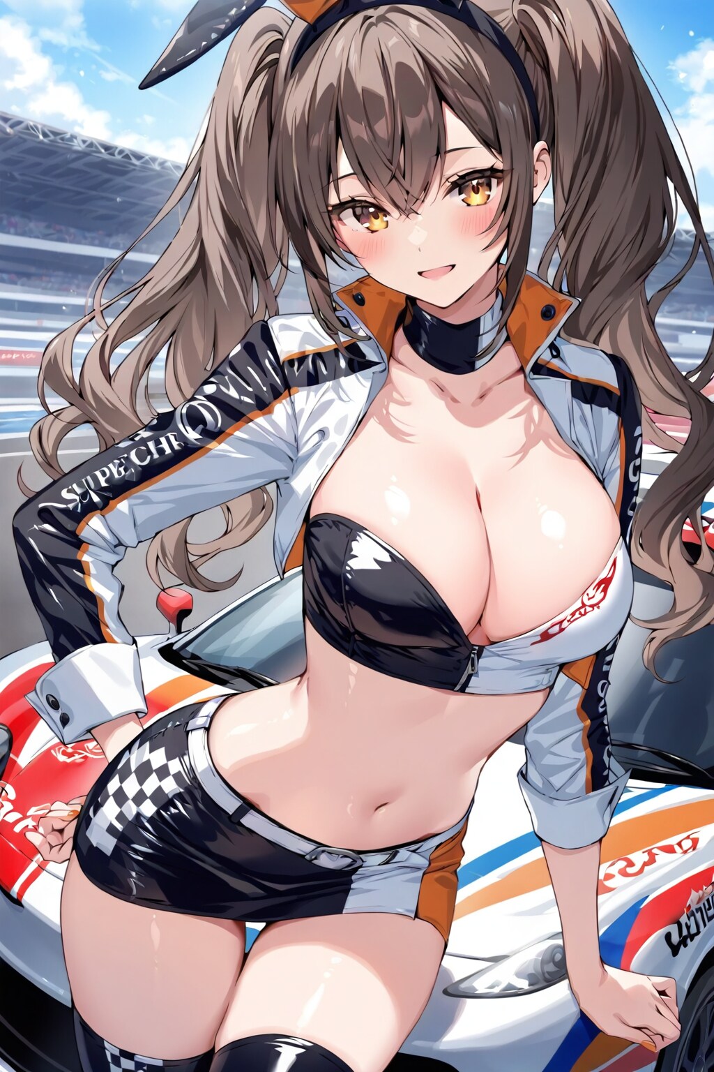 美少女レースクイーン