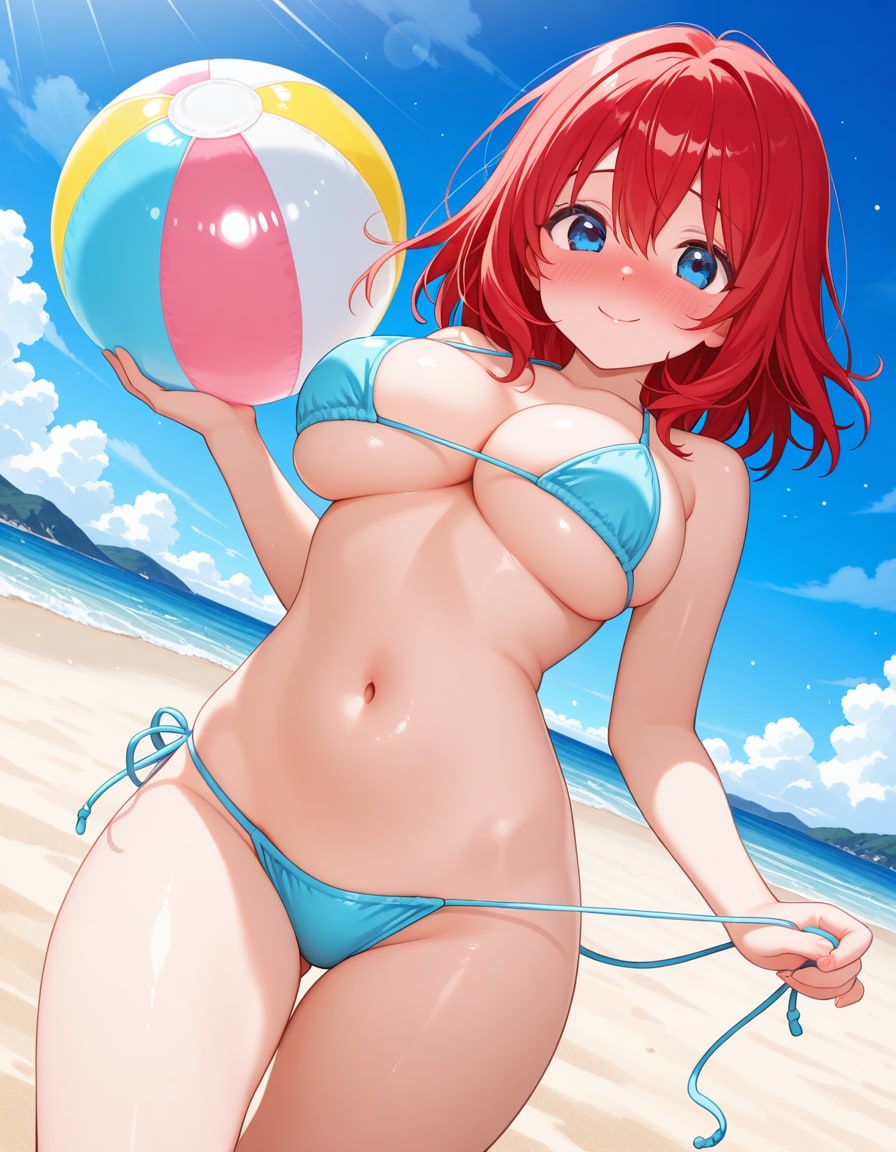 紐ビキニいいですよね