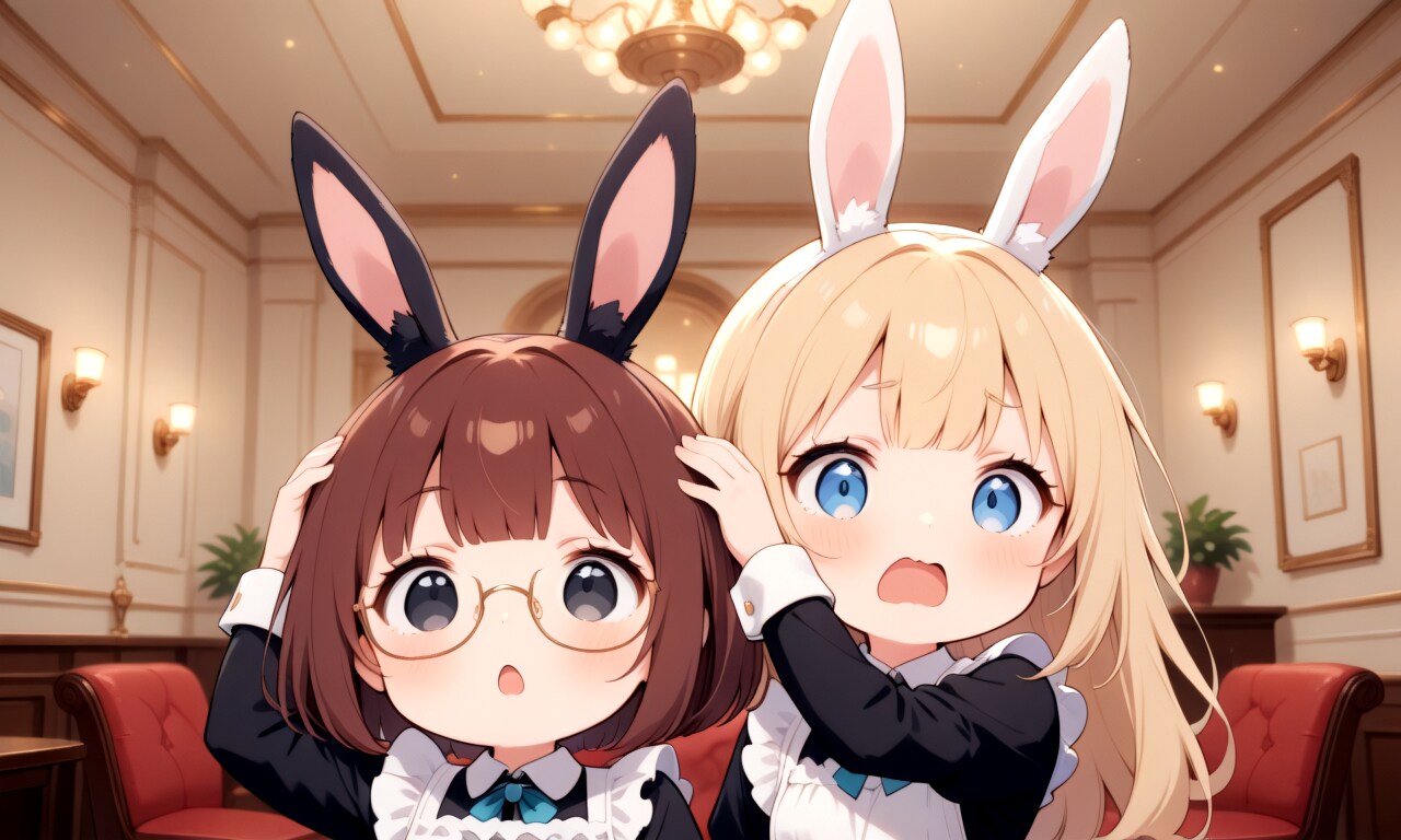 起きたらウサ耳が！ | の人気AIイラスト・グラビア