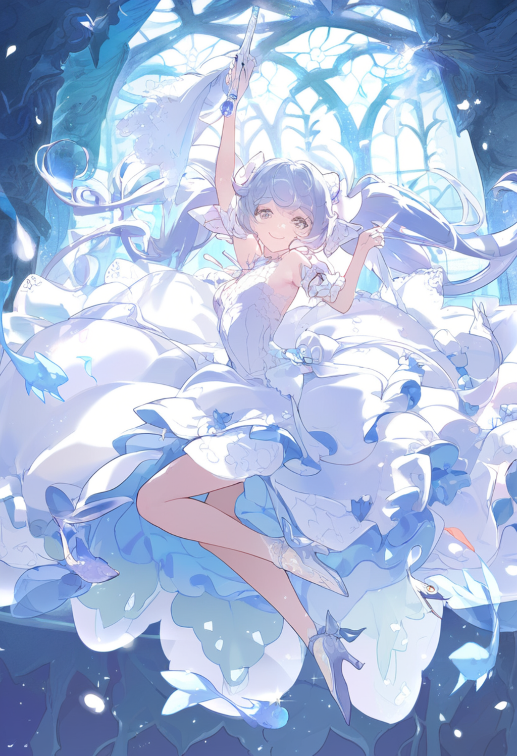 白いドレス