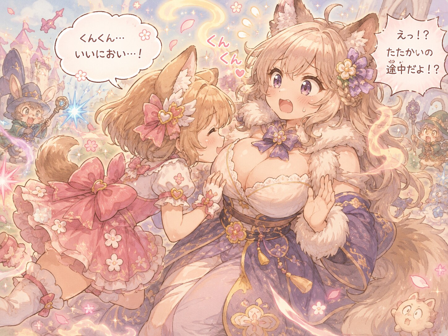 おっぱいだいすき魔法少女ちゃん