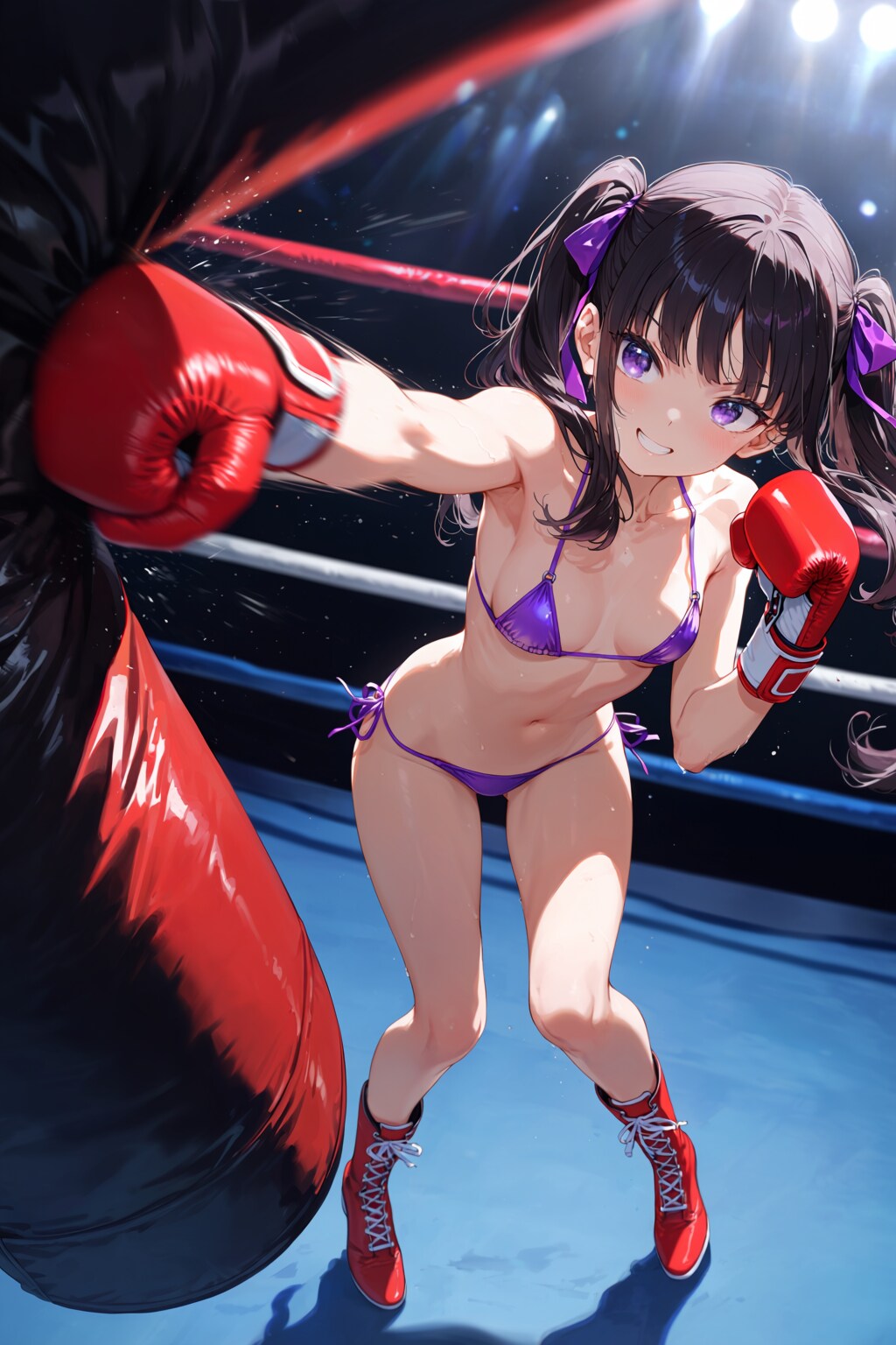 サンドバッグ殴打リメイク