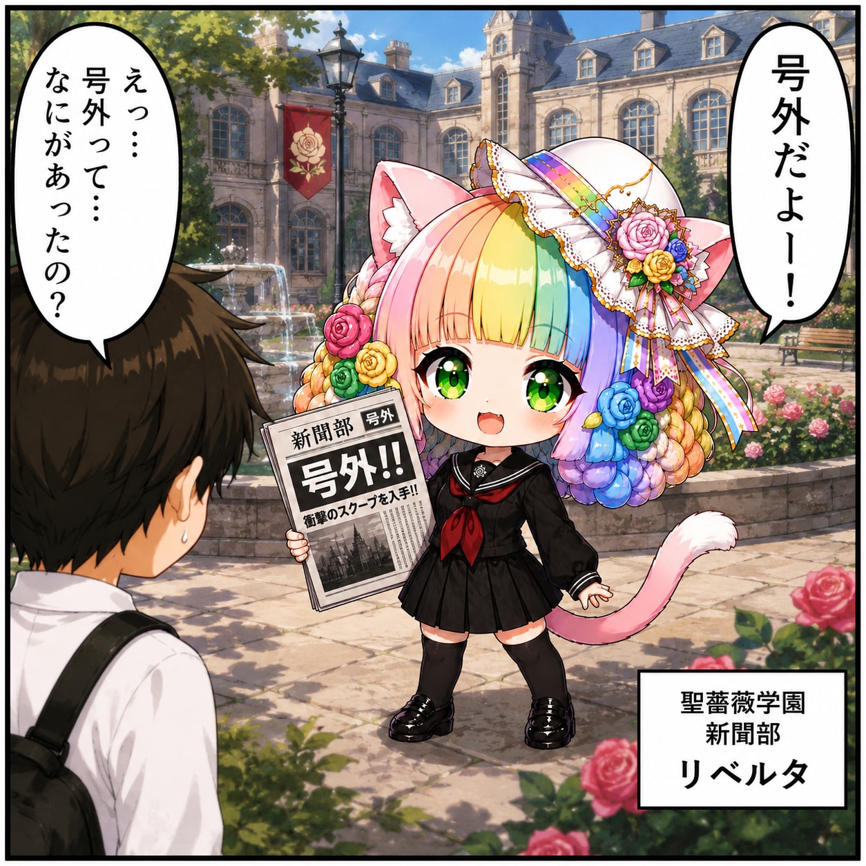聖薔薇学園編〜新聞部・生物部・吹奏楽部・剣術部〜