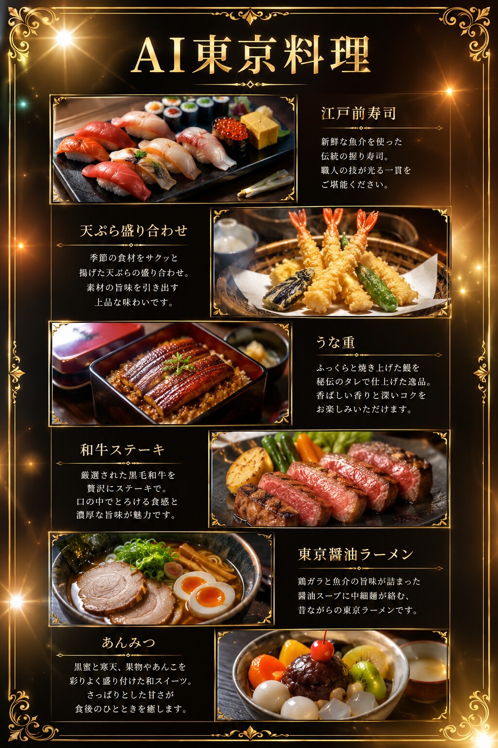 AI東京料理