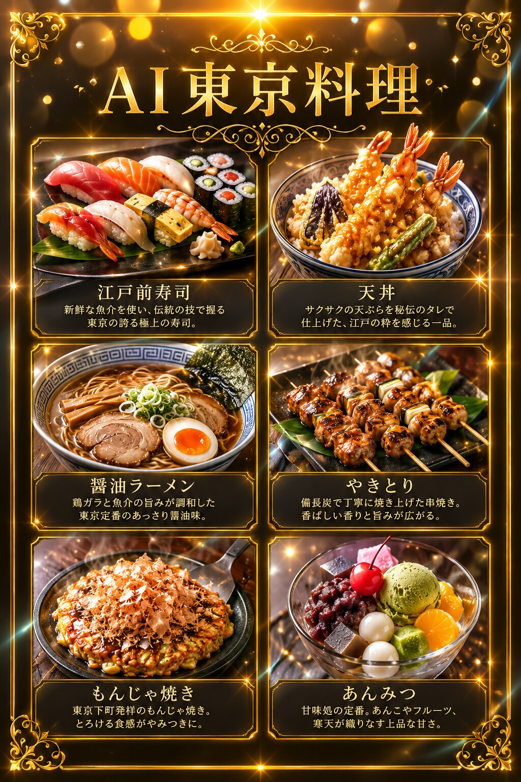 AI東京料理