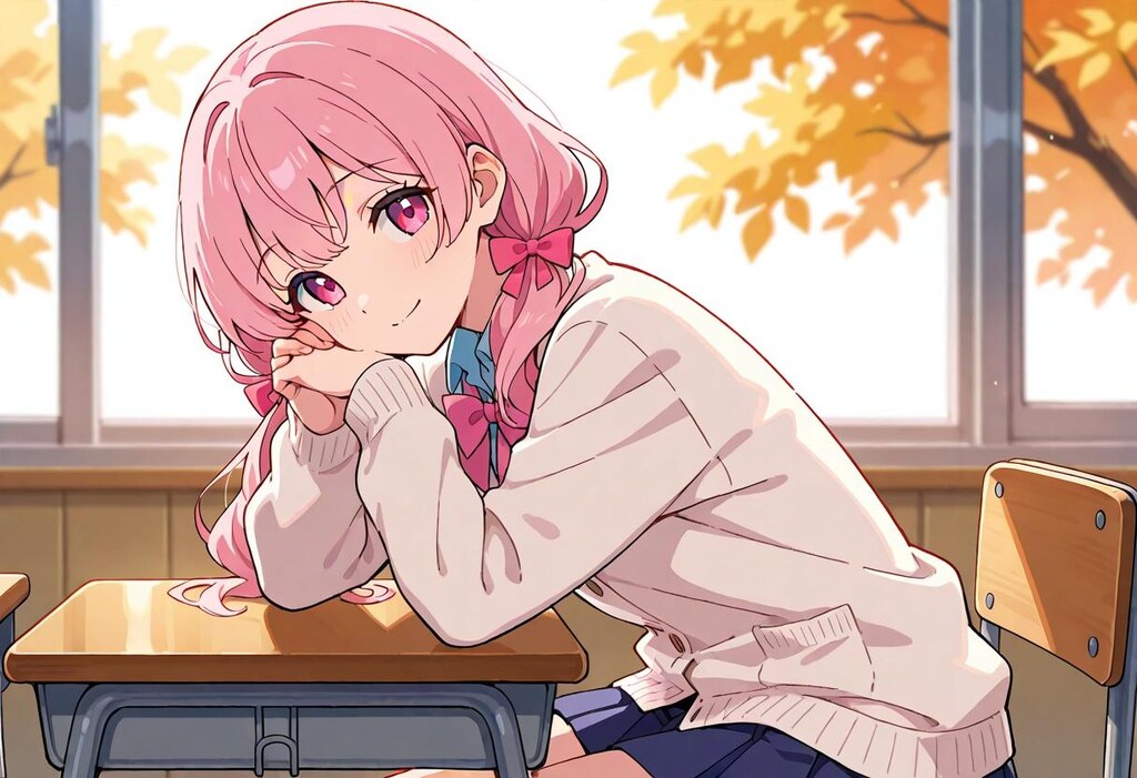 オリジナルキャラのアマネちゃんです