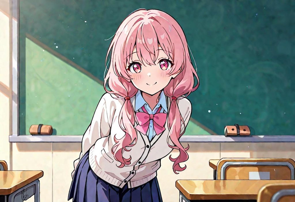オリジナルキャラのアマネちゃんです