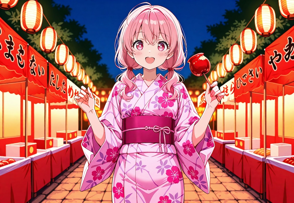 オリジナルキャラのアマネちゃんです