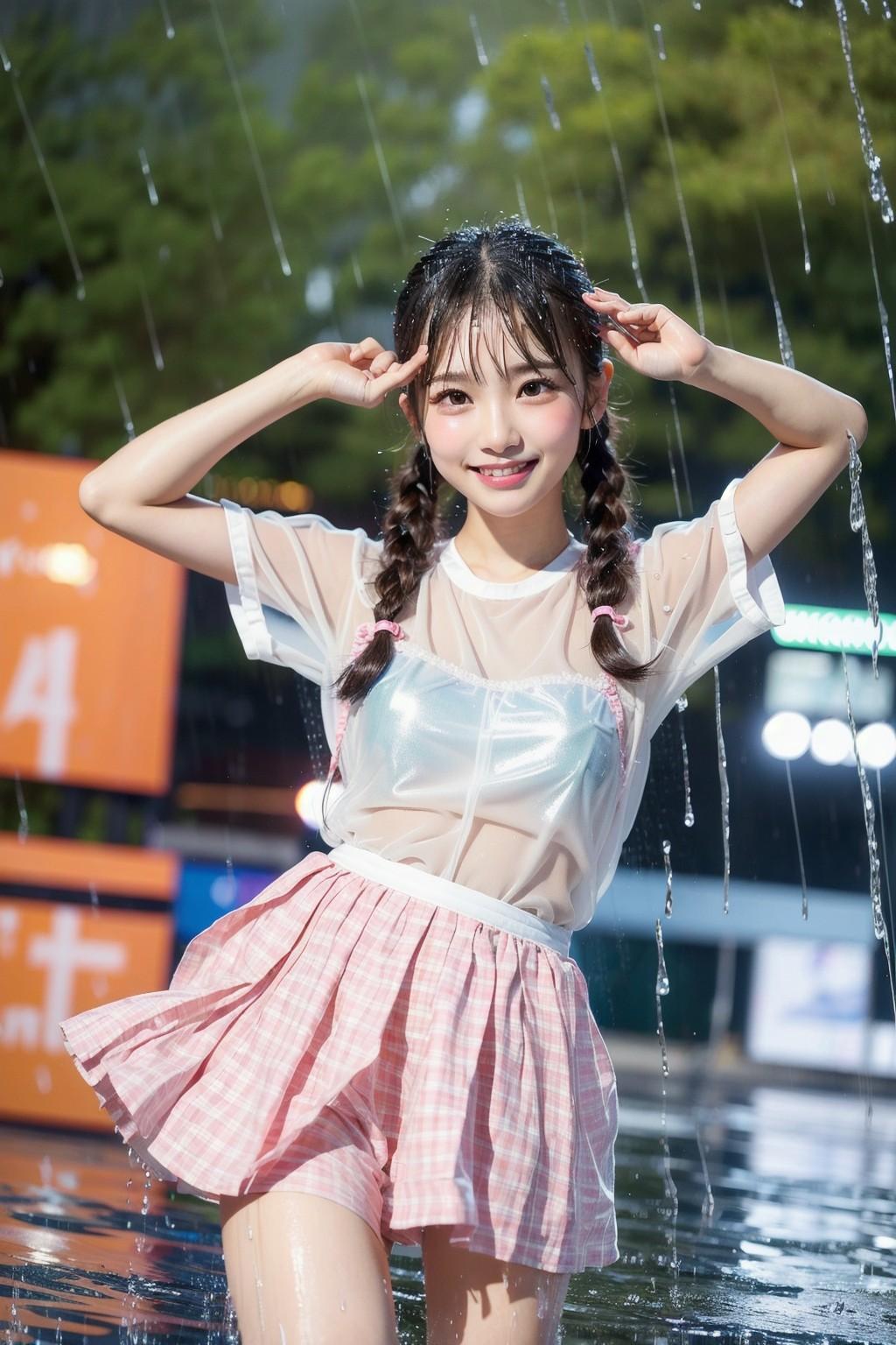 某フェス（雨天決行）