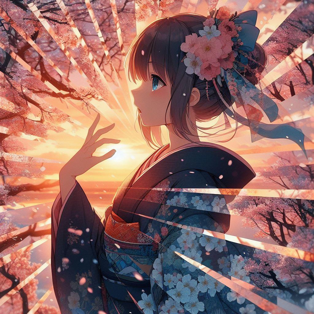 夕焼けの幻影
