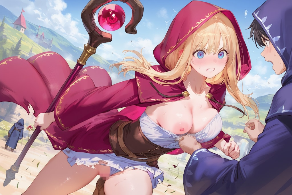 破りながら脱がす
