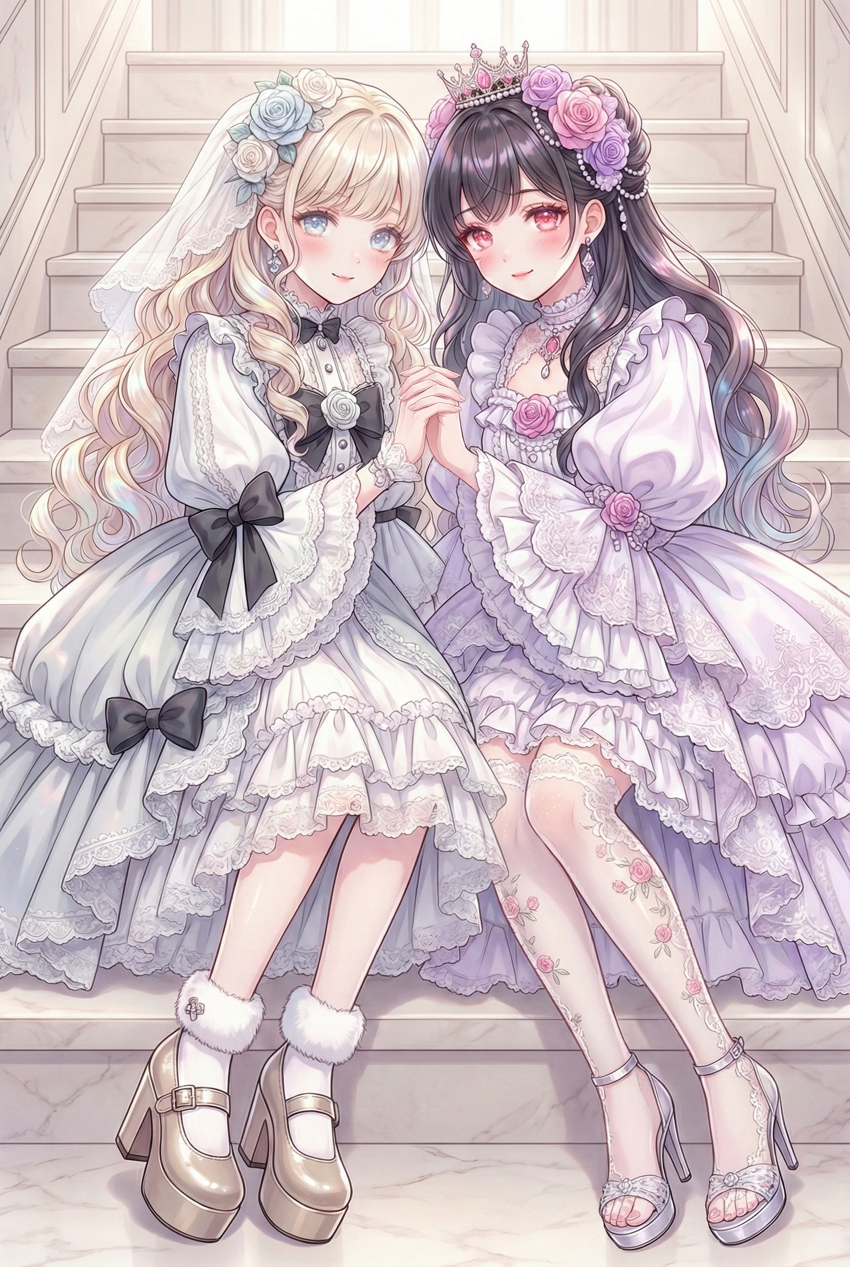 薔薇の永遠なる誓約 | の人気AIイラスト・グラビア