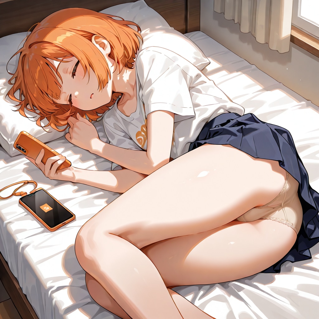 今日はベージュ