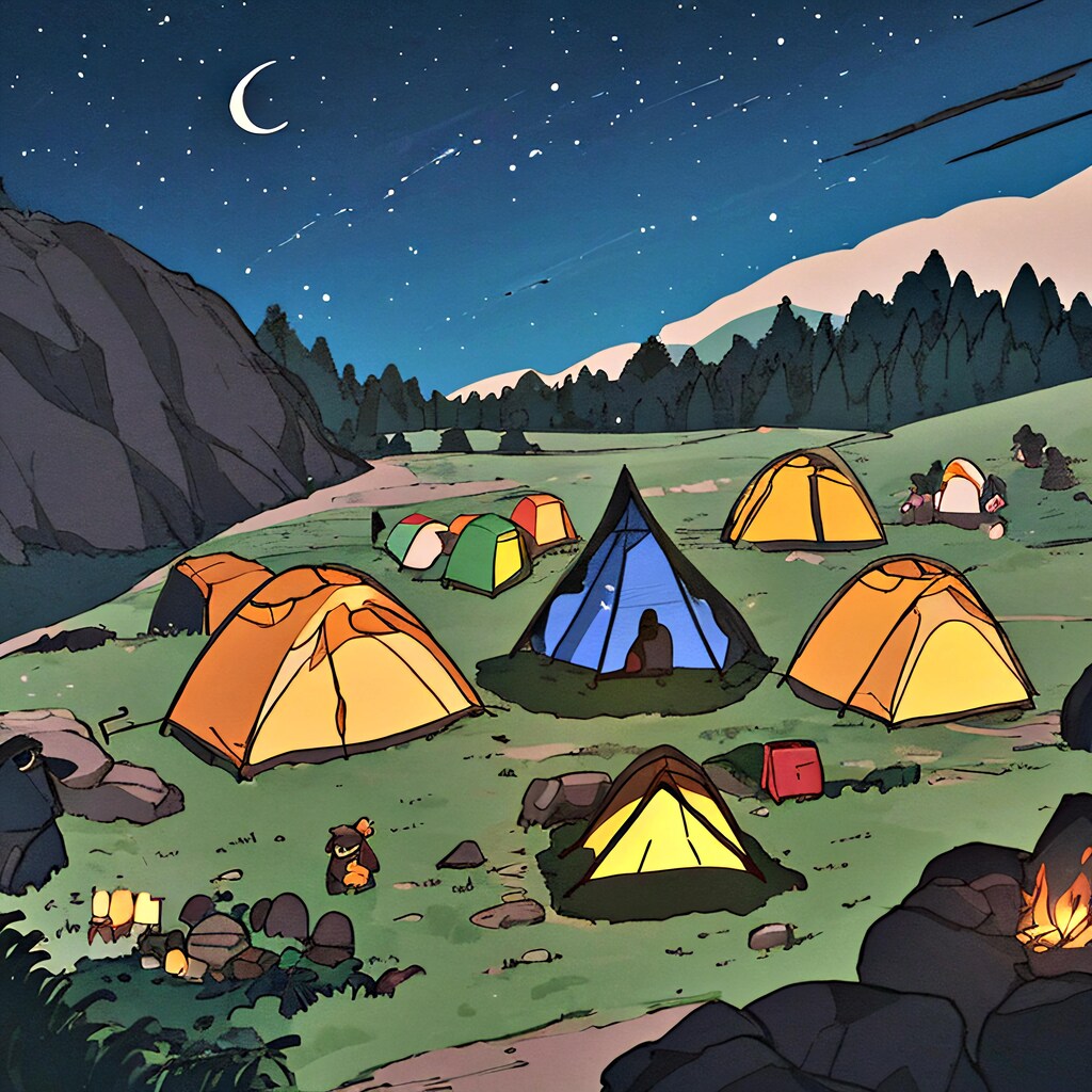 「山の日_夜」smol world_9