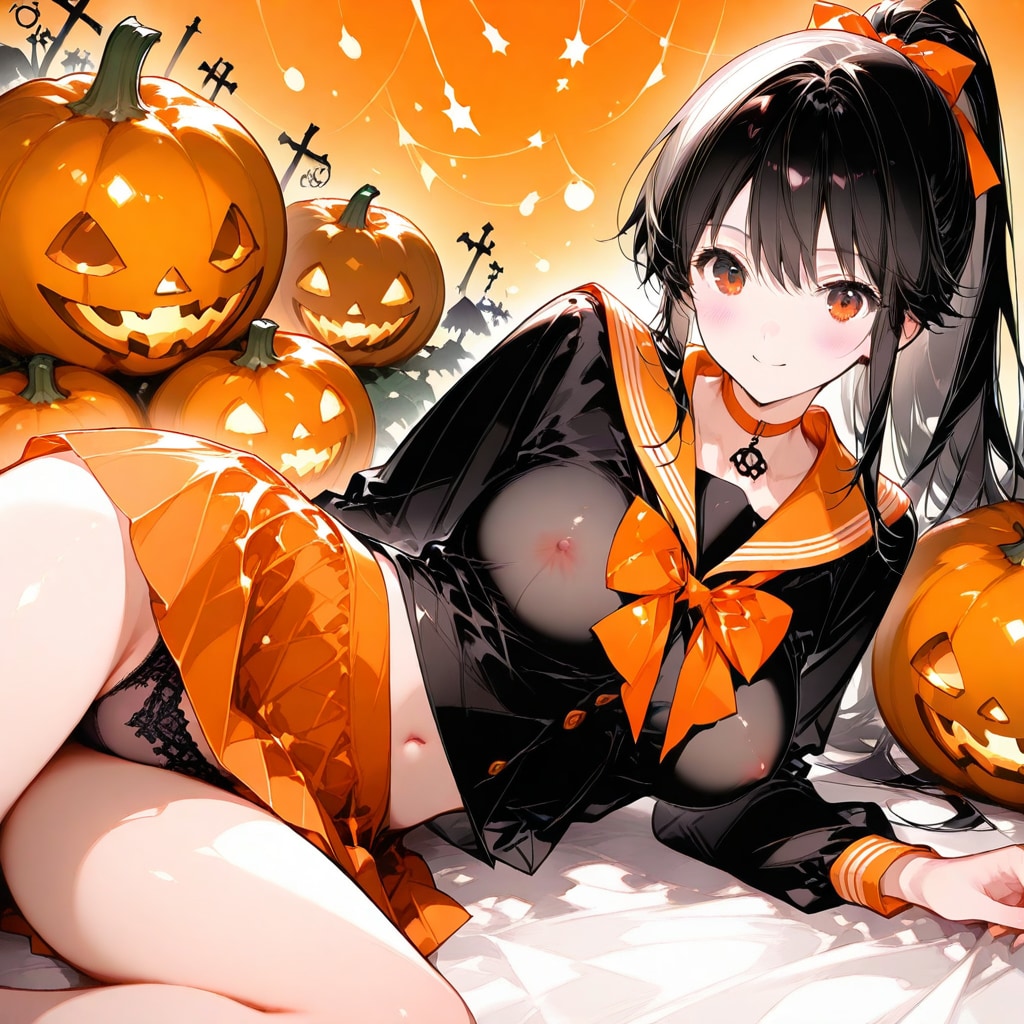 明日はハロウィン