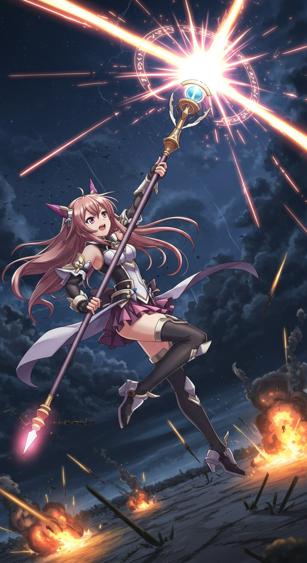 戦う魔法少女！