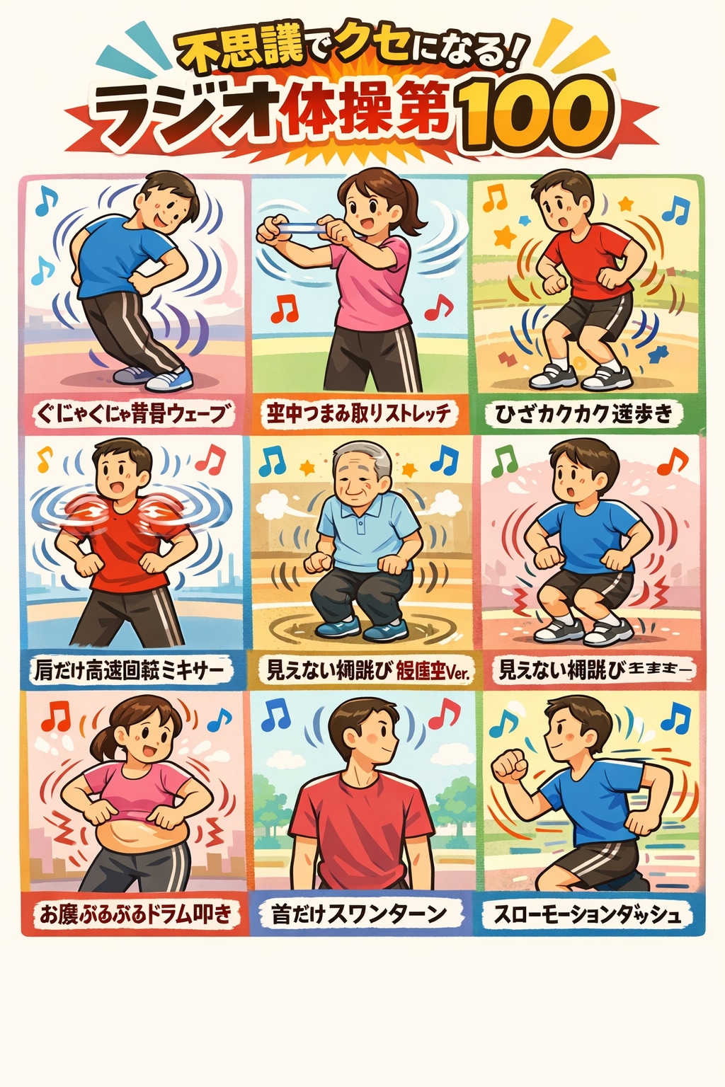 いろんなラジオ体操