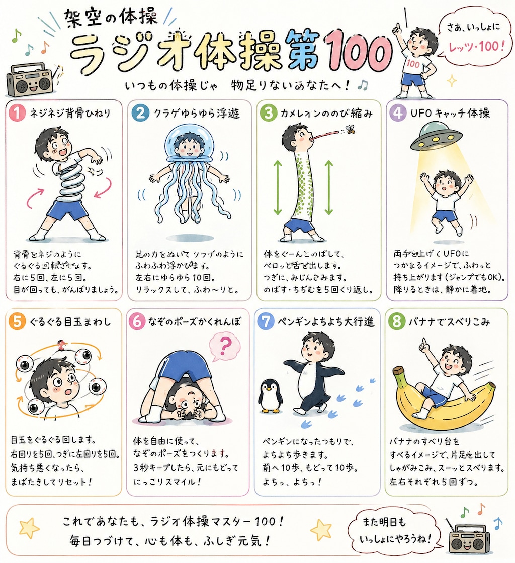 いろんなラジオ体操