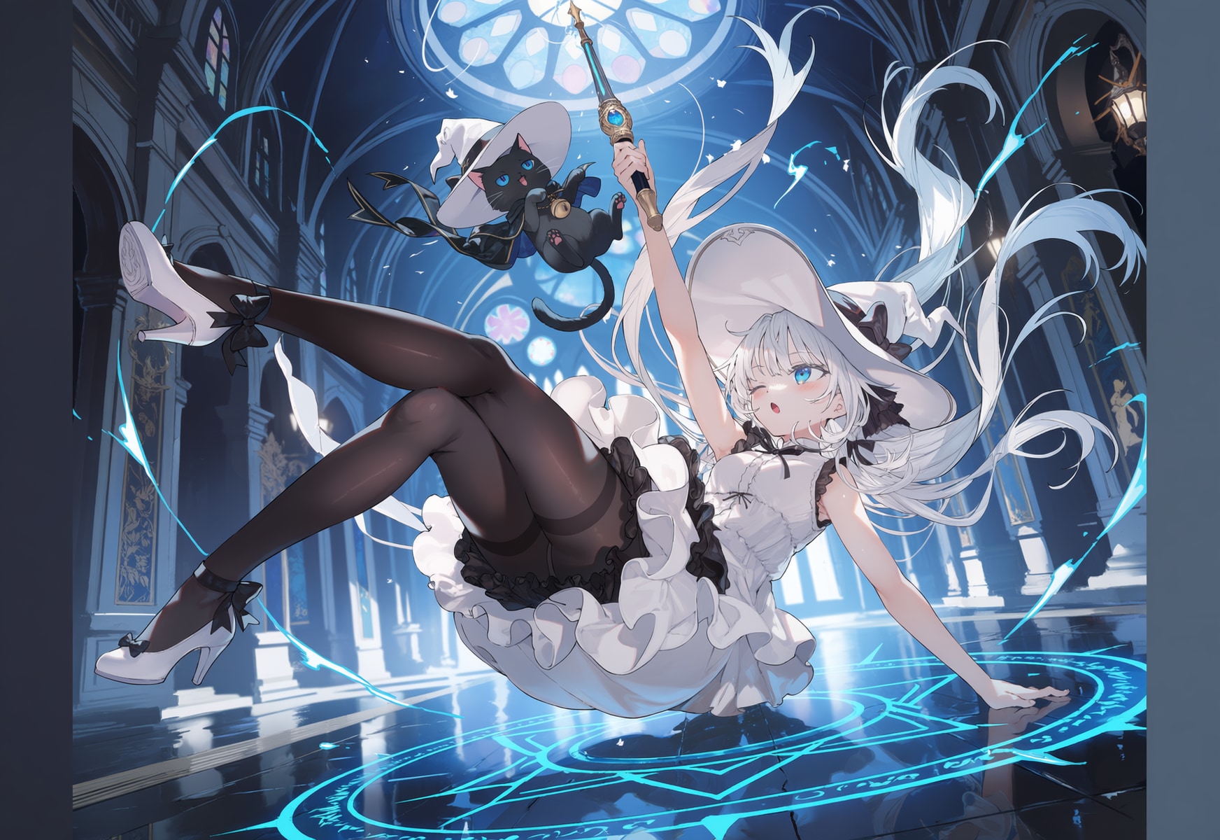 白い魔女 | の人気AIイラスト・グラビア
