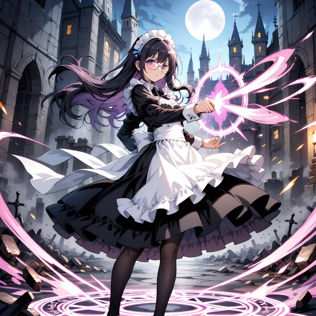 魔法で戦うメイドさん（ノゾミ）