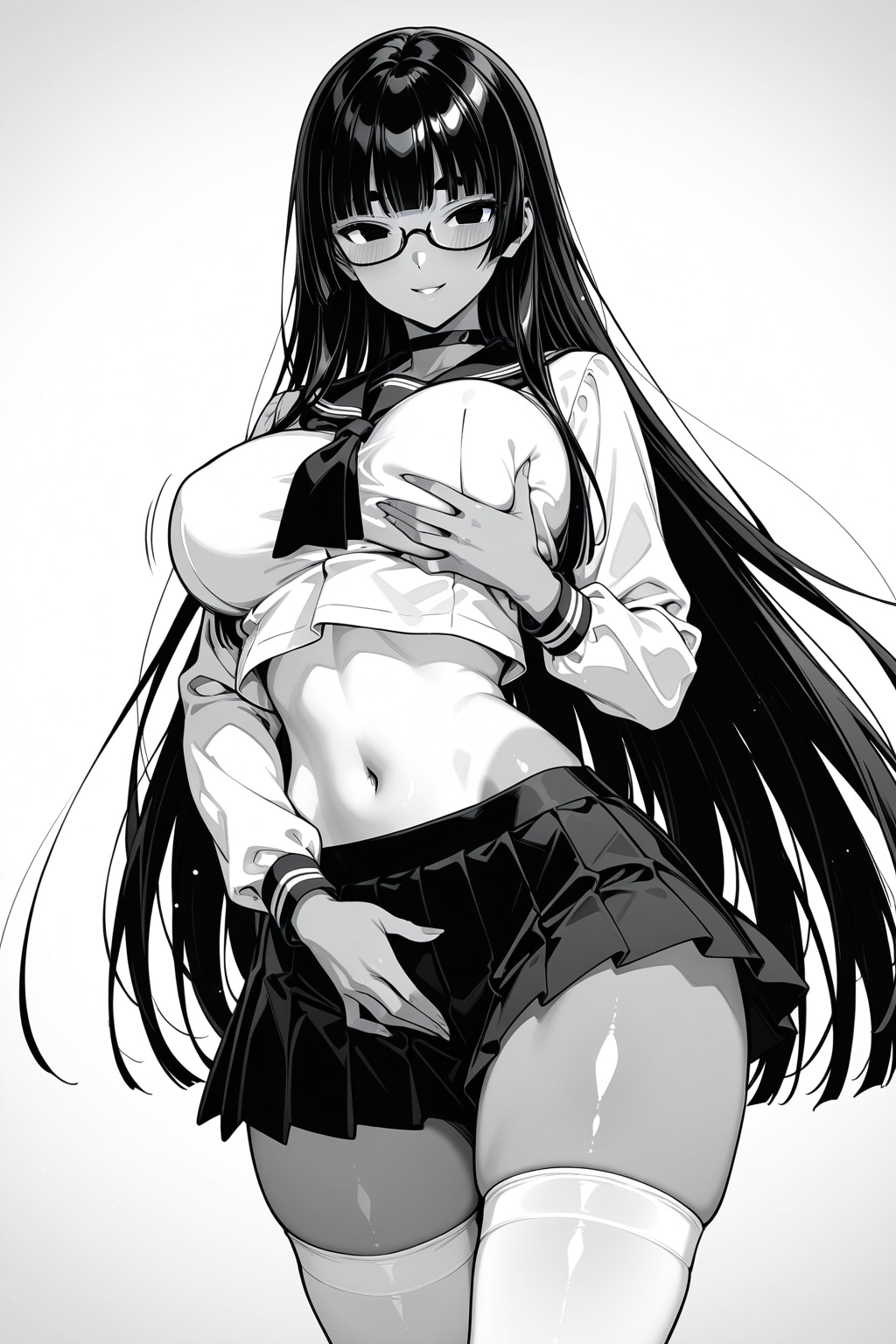 モノクロ香織姉ちゃん