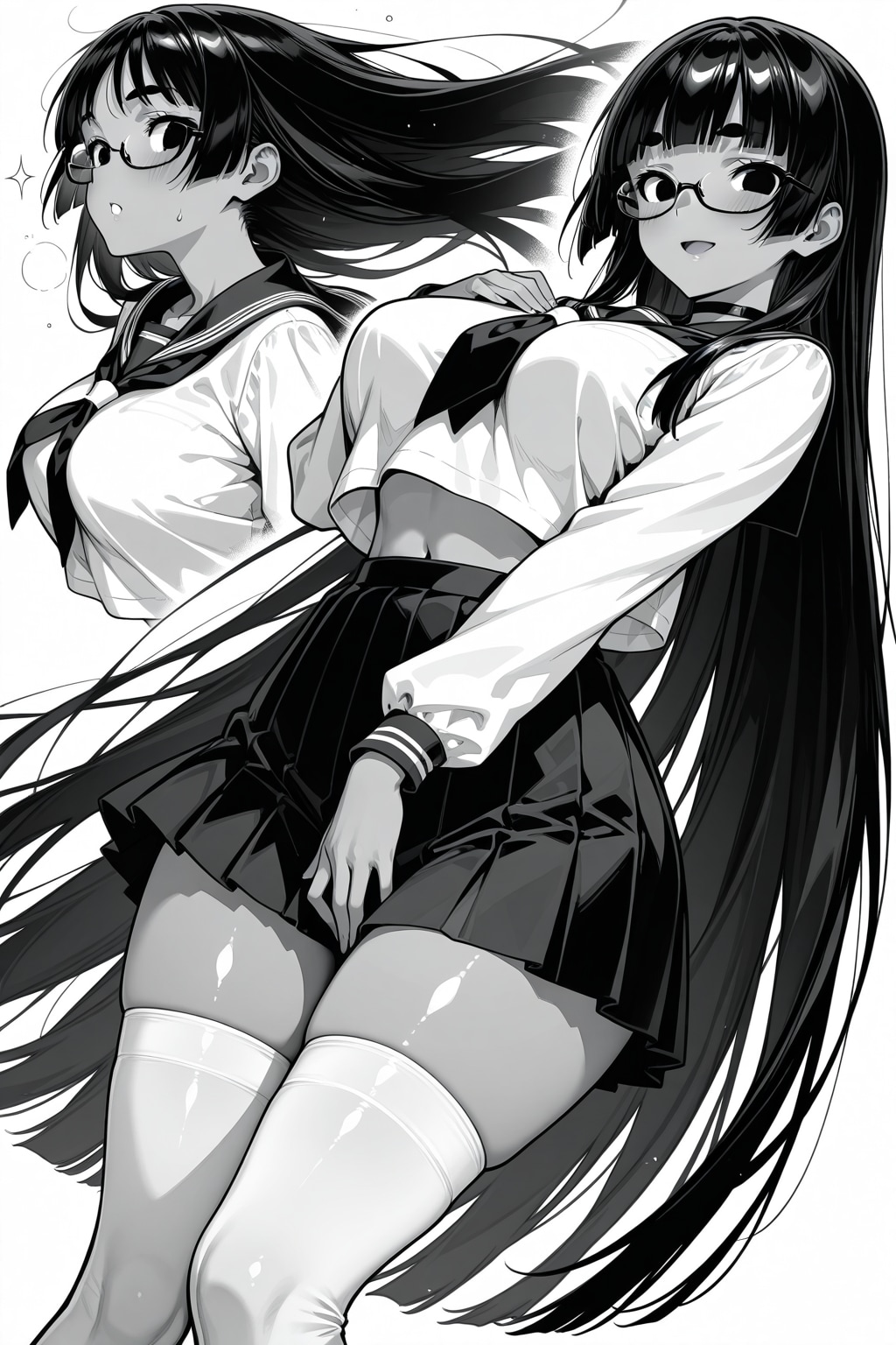 モノクロ香織姉ちゃん