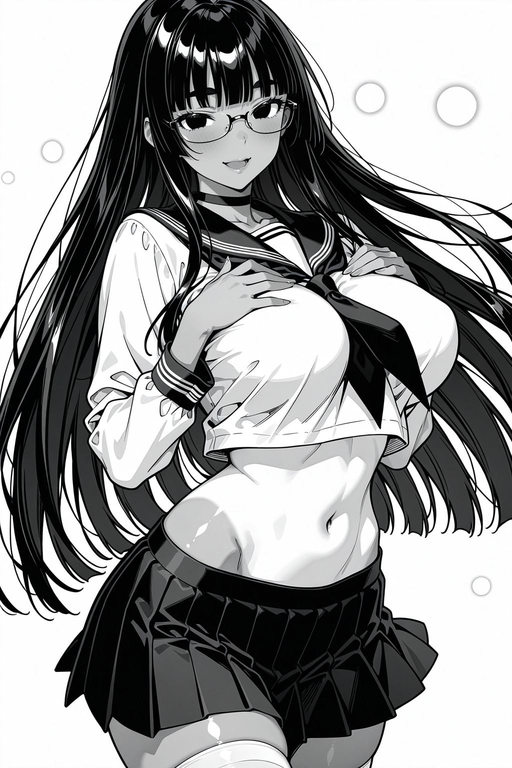 モノクロ香織姉ちゃん