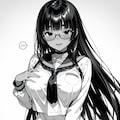 モノクロ香織姉ちゃん 2枚目