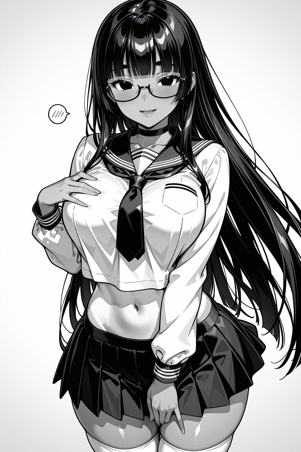 モノクロ香織姉ちゃん