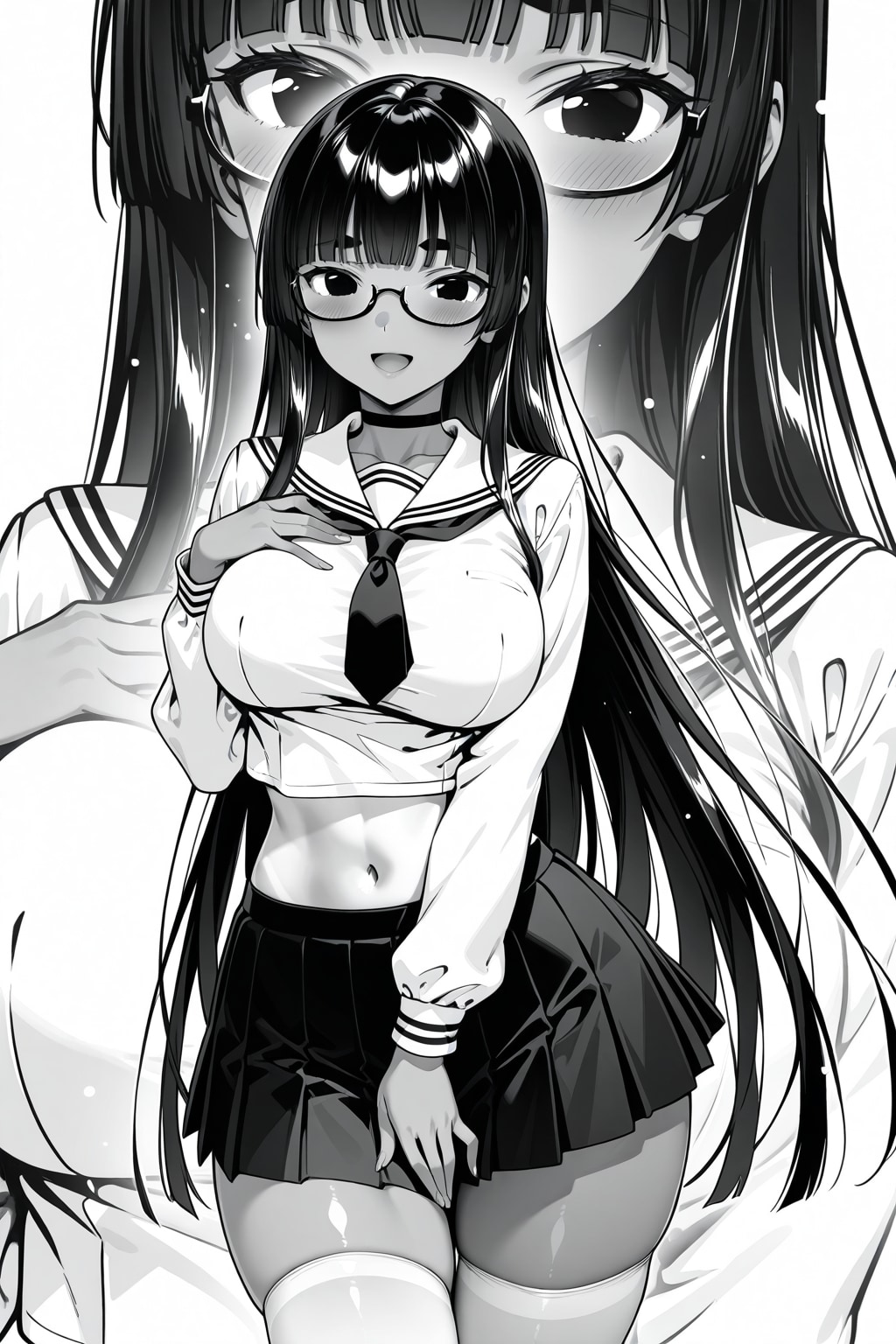 モノクロ香織姉ちゃん