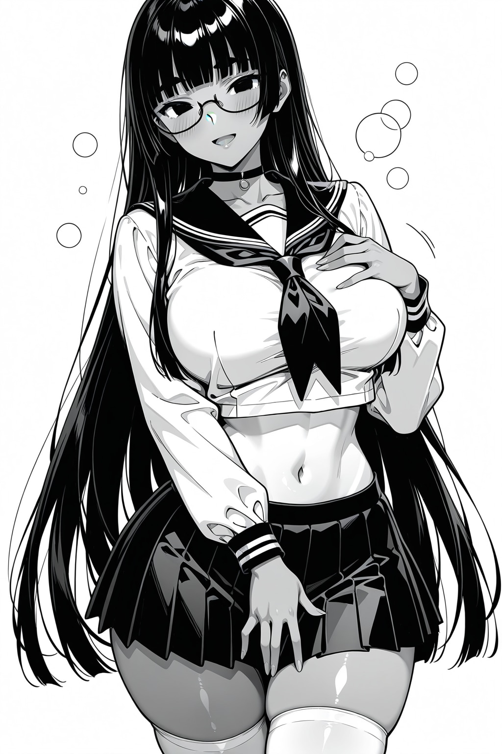 モノクロ香織姉ちゃん