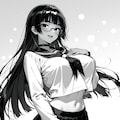 モノクロ香織姉ちゃん 10枚目