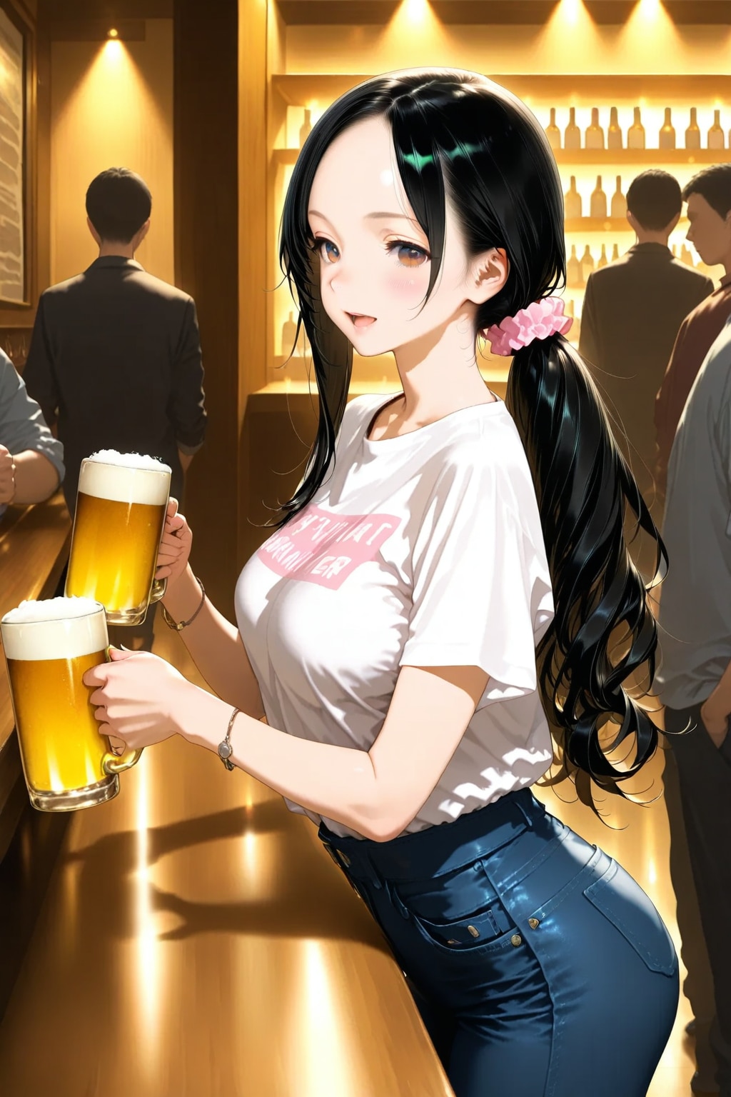 ビアホールの妻😅🍺