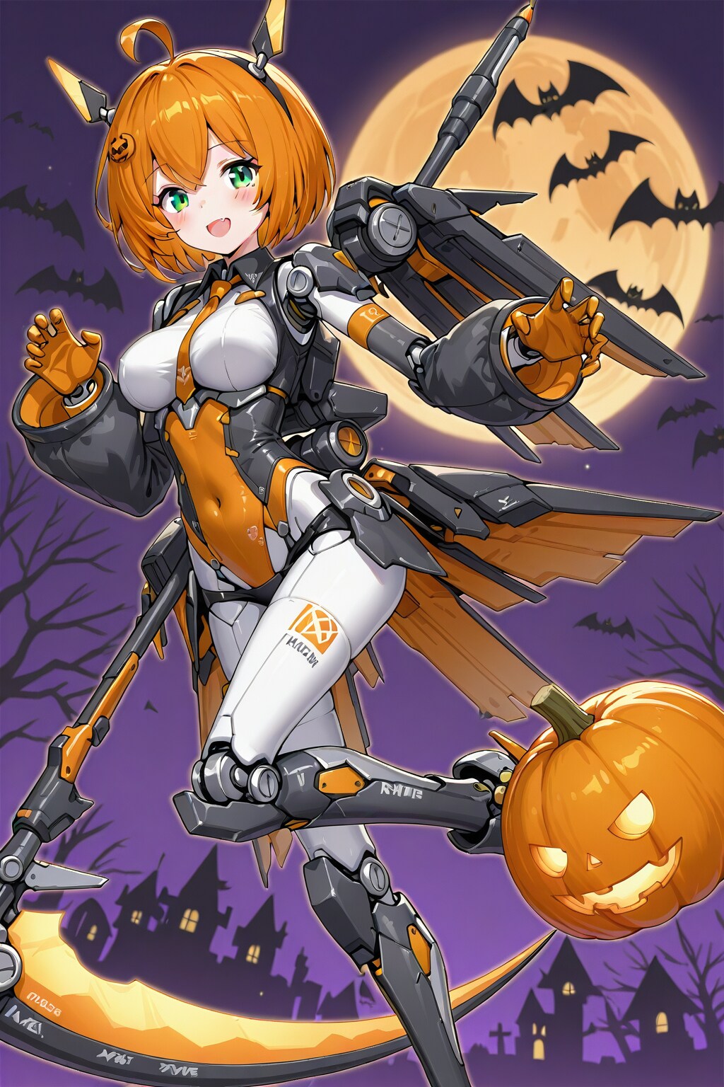 ハロウィンなメカ娘