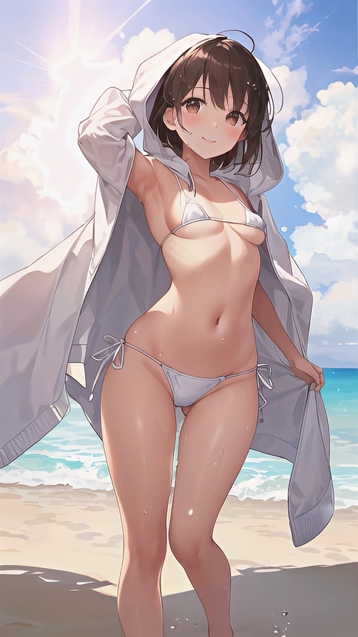 ちょっとエッチ（立ち姿）