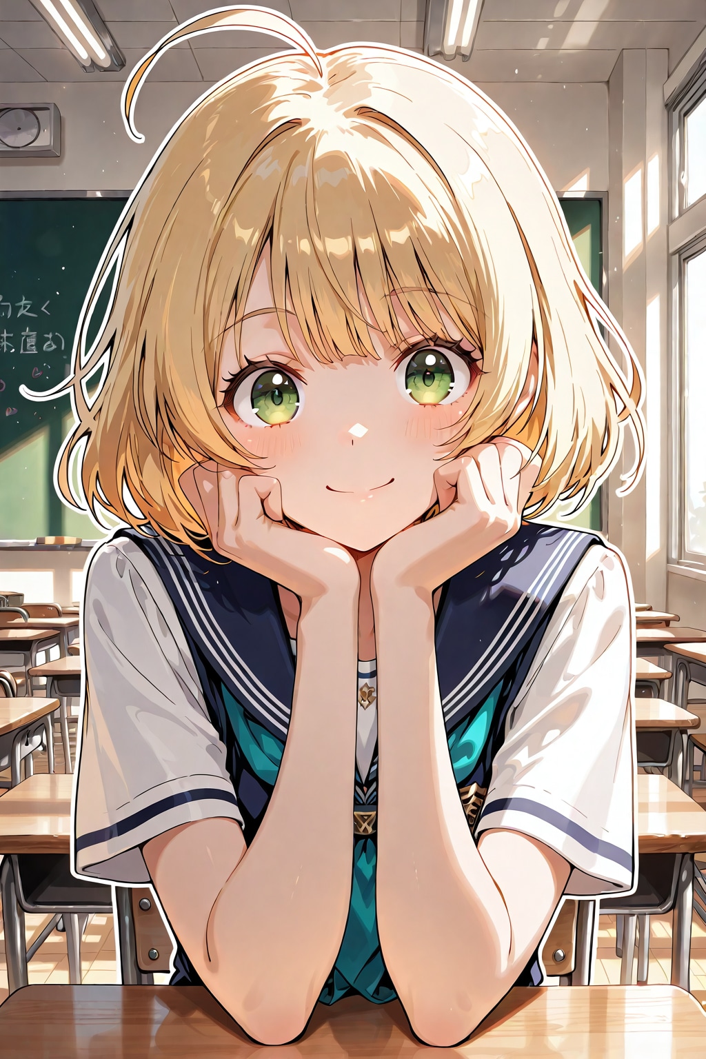 金髪幼馴染 | の人気AIイラスト・グラビア